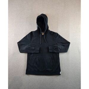 Reigning Champ Hoodie Men's Large Black Midweight French Terry Slim Pullover